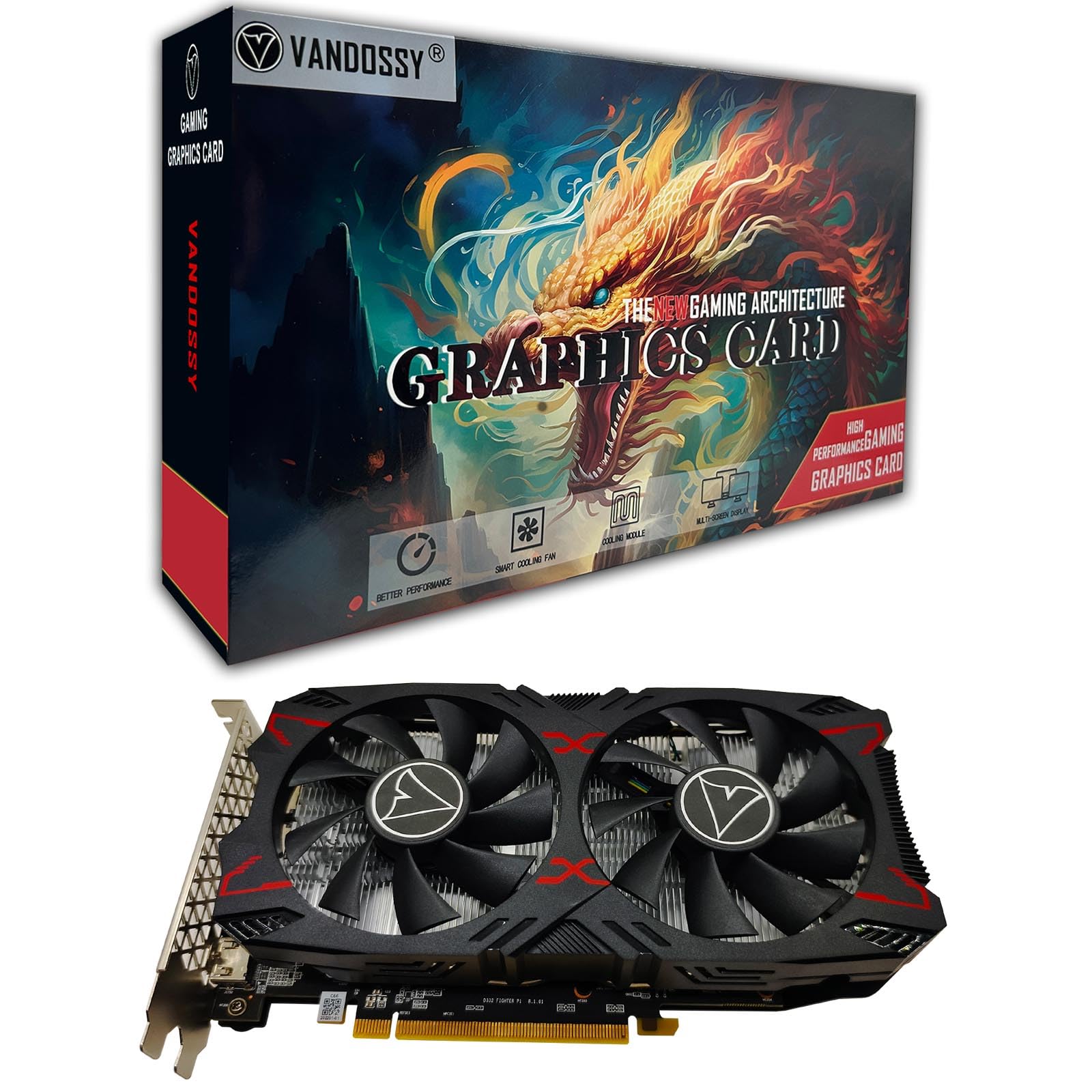 Amazon.com: Vandossy Radeon RX 5500 XT Graphics Card, 8GB GDDR6